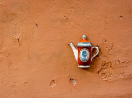 teapot natural building clay wall cob ayurveda