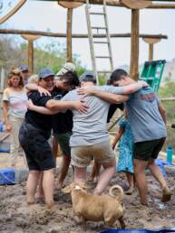 Panama Casa de Quincha Mud Home Natural Building course workshop Kristina Barile